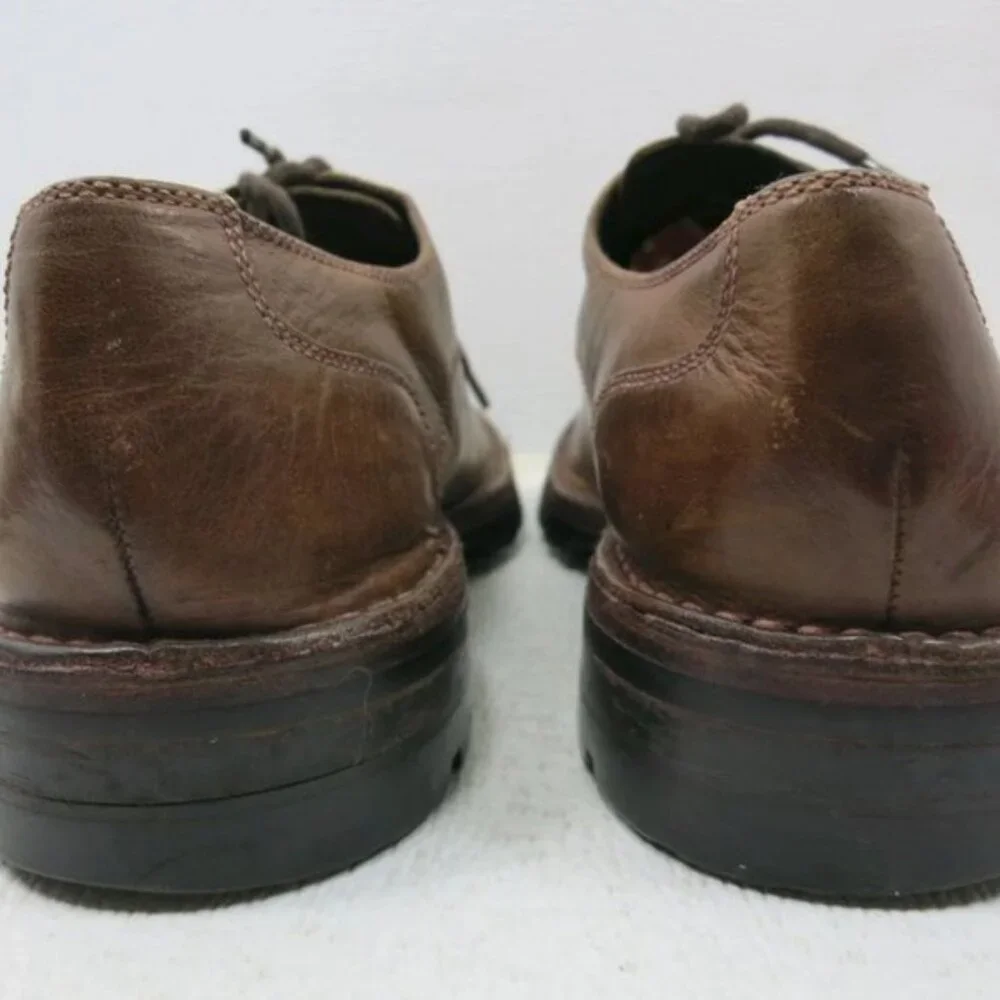 Cole Haan Oil Tanned Heavy Rubber Soles Dress Men's Footwear Oxfords Sz 10.5 M